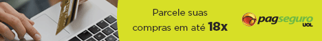 Parcele suas compras em até 18x Banner PagSeguro